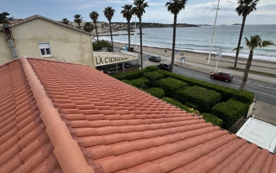 Chantier rénovation de toiture Var