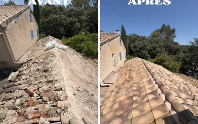 Rénovation de toiture à Aubagne